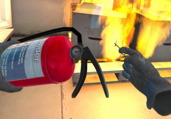 OculusQuest 游戏《灭火器培训》Fire Extinguisher Training